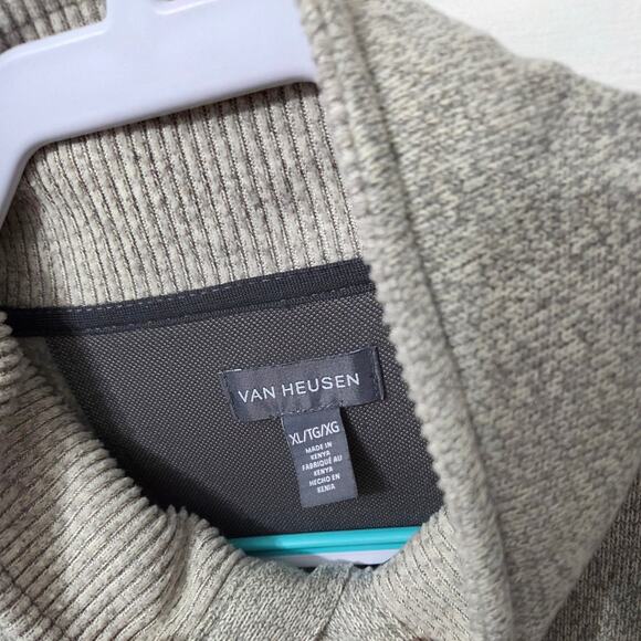 Van Heusen 1/4 button front Sweater mens size XL - Picture 4 of 9